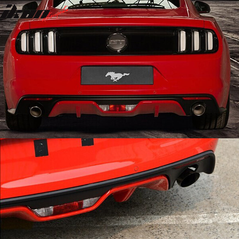 2015-2020 Ford Mustang Euro Clear Red Fog Light Brake Reverse Lamp