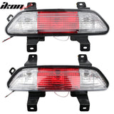 2015-2020 Ford Mustang Euro Clear Red Fog Light Brake Reverse Lamp