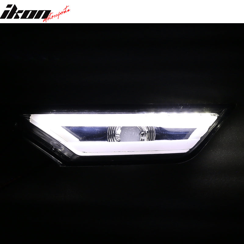 2016-2018 Honda Civic Smoke LED Front Sidemarkers Side Marker Light