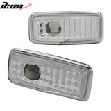 1995-1999 Mercedes S Class Side Marker Lights Lamps Clear In Pair