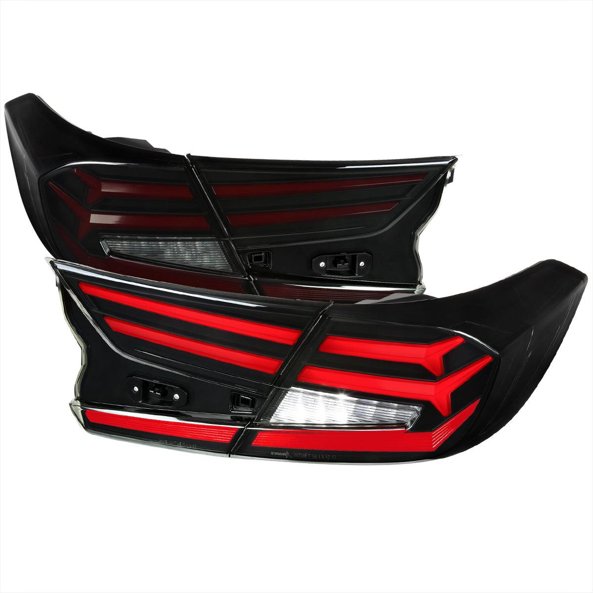 Spec-D Tail Lights Honda Accord (2018-2022) Sequential LED w/ Breathing Effect