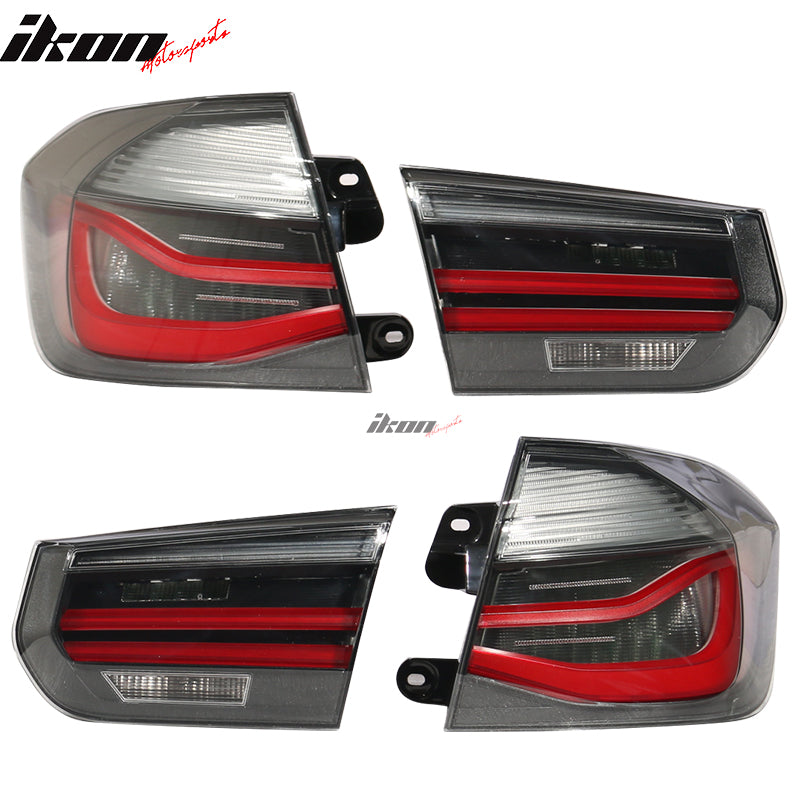 2012-2015 BMW F30 Rear Tail Lights With Wire Coding Harness
