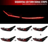 Tail Lights Toyota Camry (2018-2022) Sequential LED w/ Breathing Effect - K2 Industries