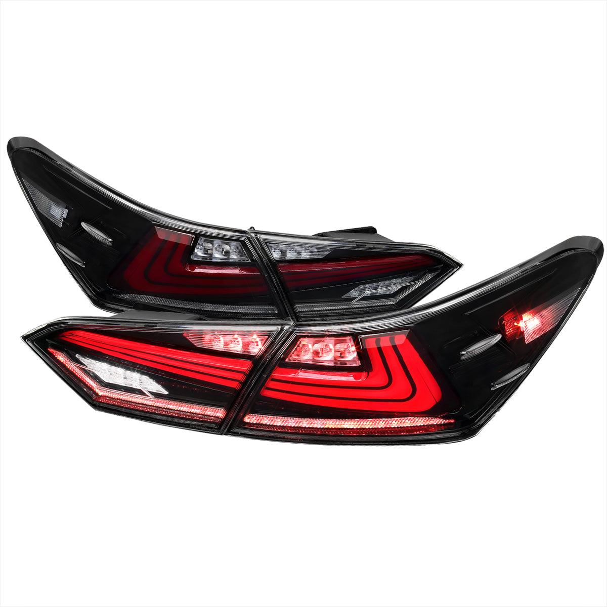 Tail Lights Toyota Camry (2018-2022) Sequential LED w/ Breathing Effect - K2 Industries