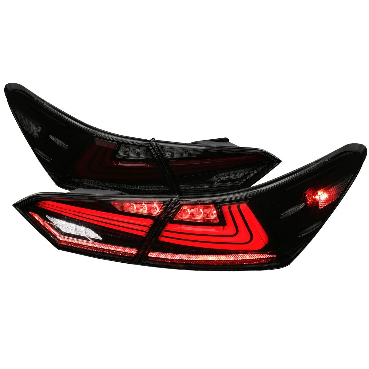 Tail Lights Toyota Camry (2018-2022) Sequential LED w/ Breathing Effect - K2 Industries