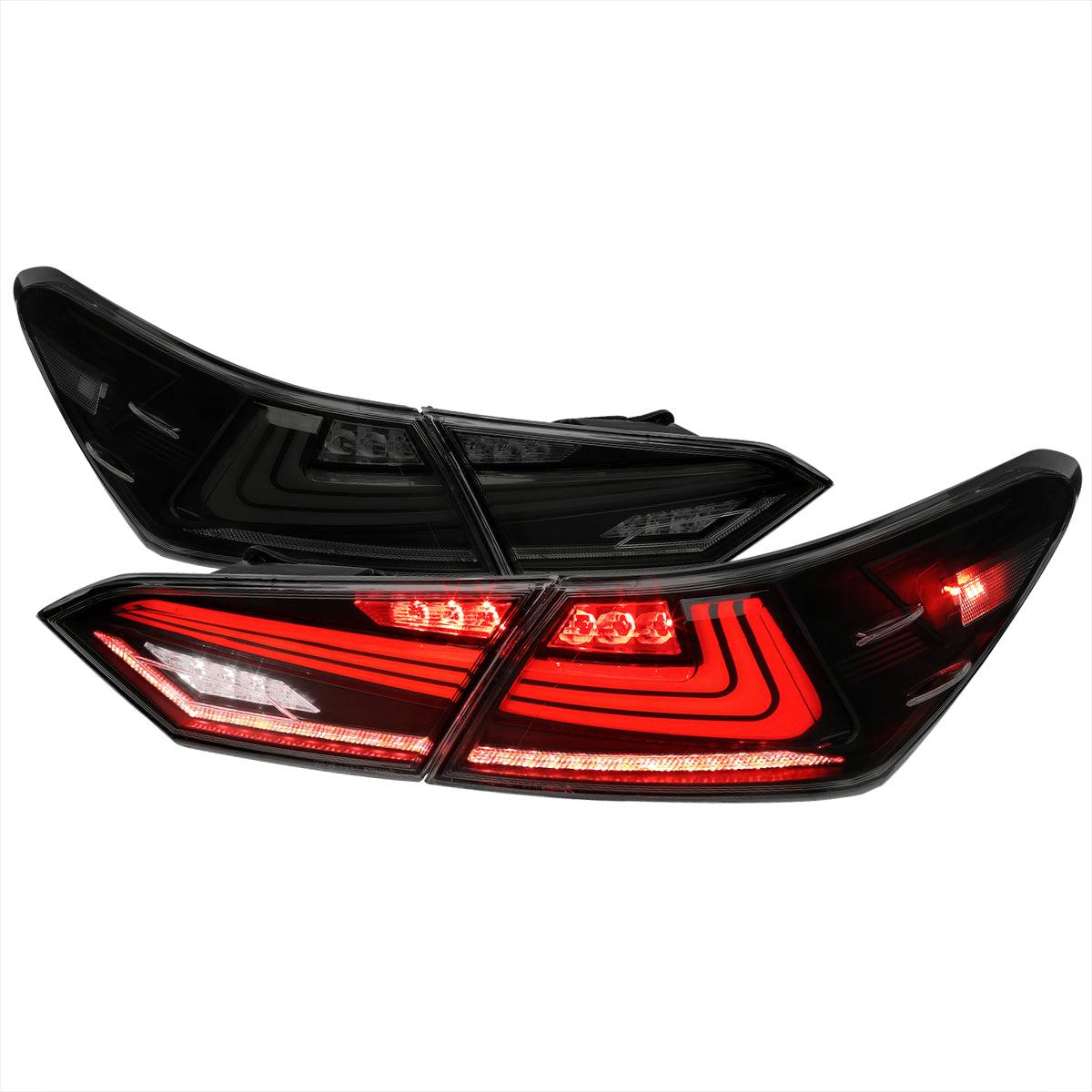 Tail Lights Toyota Camry (2018-2022) Sequential LED w/ Breathing Effect - K2 Industries