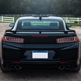 Spec-D Tail Lights Chevy Camaro (2016-2017-2018) Sequential LED Turn Signal - Black / Red / Smoke