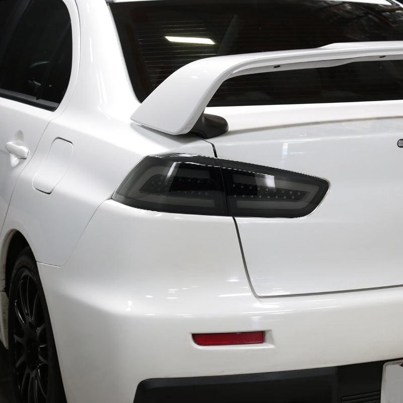 Spec-D LED Tail Lights Mitsubishi Lancer & EVO X (08-17) Smoke, Black or Red