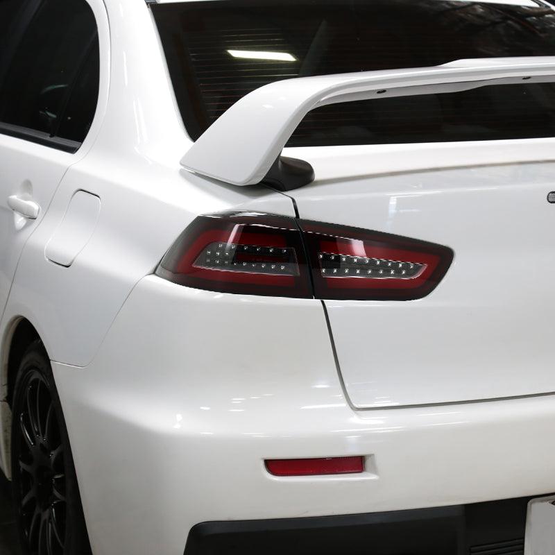 Spec-D LED Tail Lights Mitsubishi Lancer & EVO X (08-17) Smoke, Black or Red