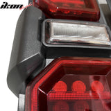 2021-2024 Ford Bronco Red LED Tail Lights Rear Lamps Assembly Pair