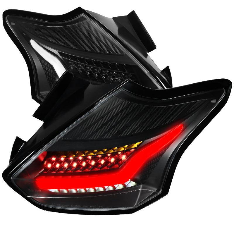 Spec-D LED Tail Lights Ford Focus SE/ST/Titanium (15-18) RS (16-18) Black, Smoke, Red or Clear