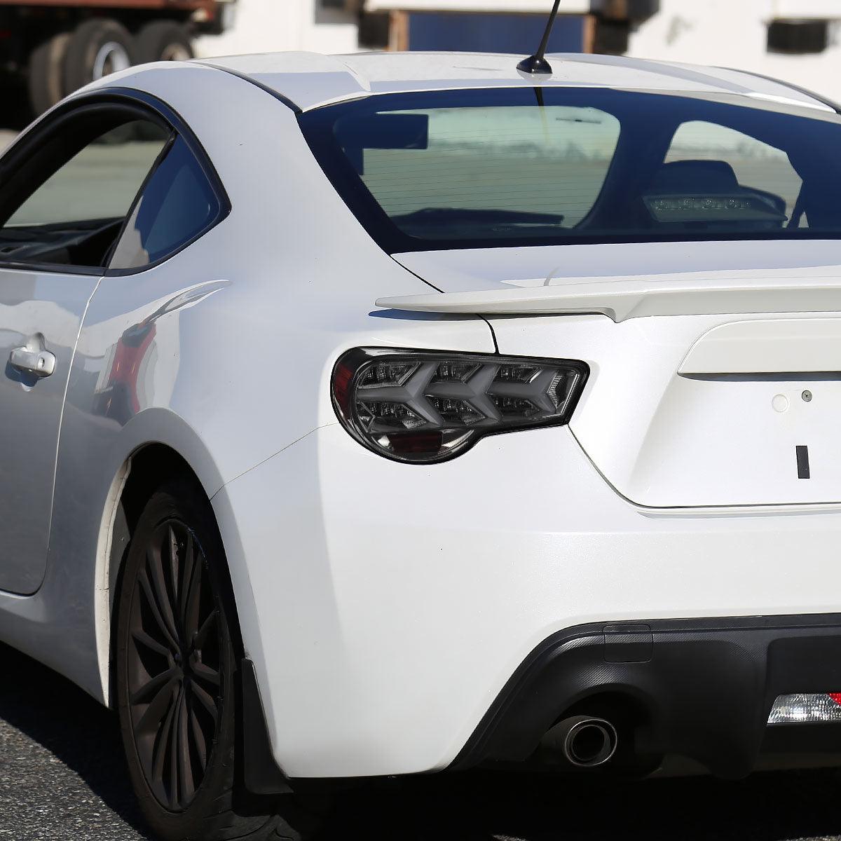 Tail Lights Scion FRS / BRZ (2013-2016) Lambo Aventador Style w/ Sequential LED - K2 Industries