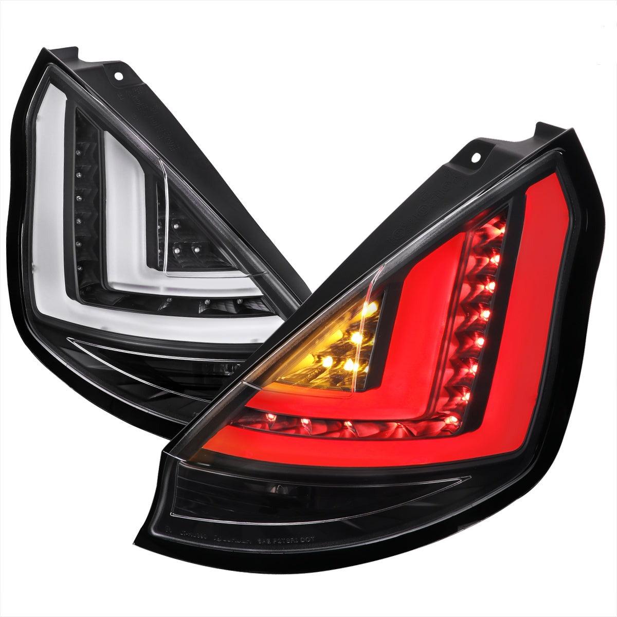Ford Fiesta / Fiesta ST Smoked, Clear or Red Smoked LED Tail Lights (2014-2019) - K2 Industries