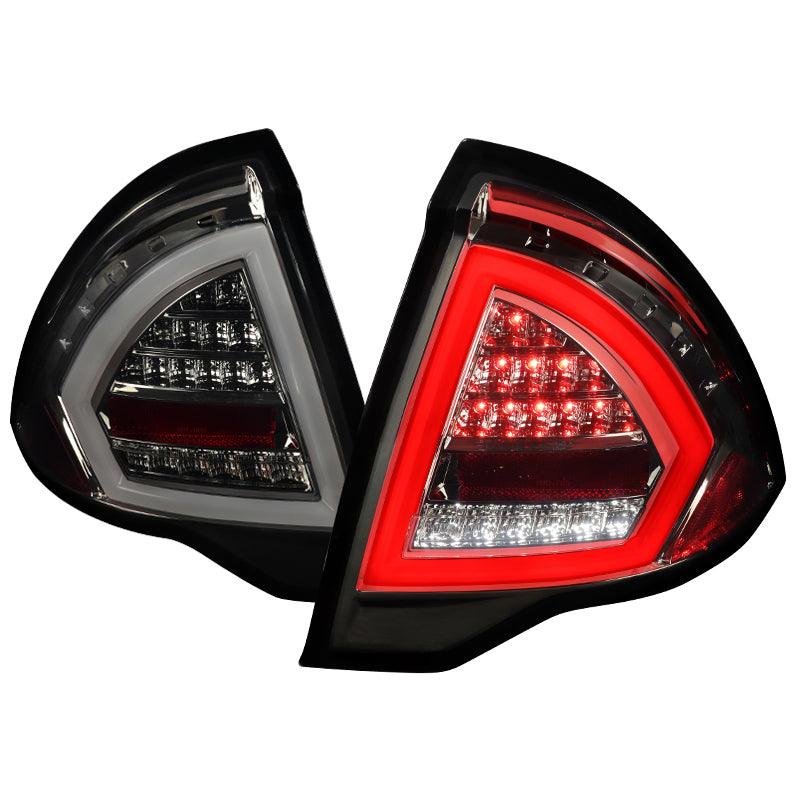 Spec-D Tail Lights Ford Fusion (2010-2011-2012) LED Bar - Red, Black, Chrome or Smoked