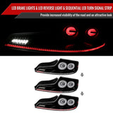 Infiniti G35 Coupe LED Sequential w/ Breathing Light Effect Tail Lights (2003-2007) - K2 Industries