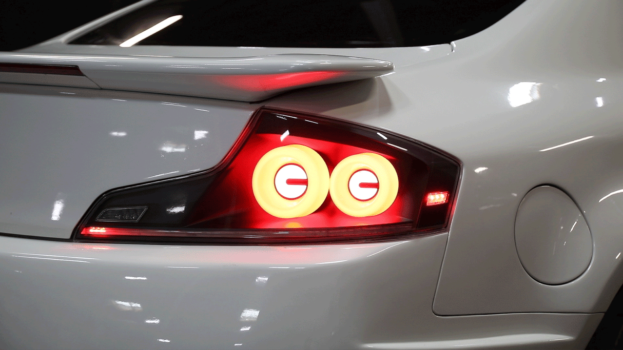 Infiniti G35 Coupe LED Sequential w/ Breathing Light Effect Tail Lights (2003-2007) - K2 Industries