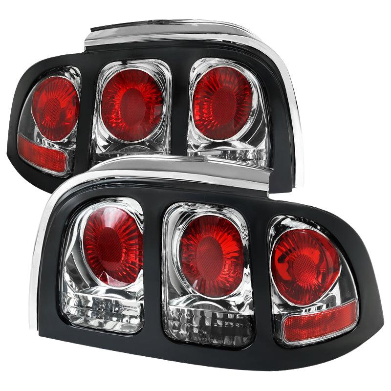 Spec-D Tail Lights Ford Mustang SN95 (94-98) Altezza Clear / Smoke / Black