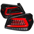 Tail Lights Subaru WRX & STI (15-21) Sequential LED - TR Style Black / Smoked / Red - K2 Industries