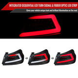 NTXGLOW BLACK LED tail lights (2015 - 2021 Subaru WRX)
