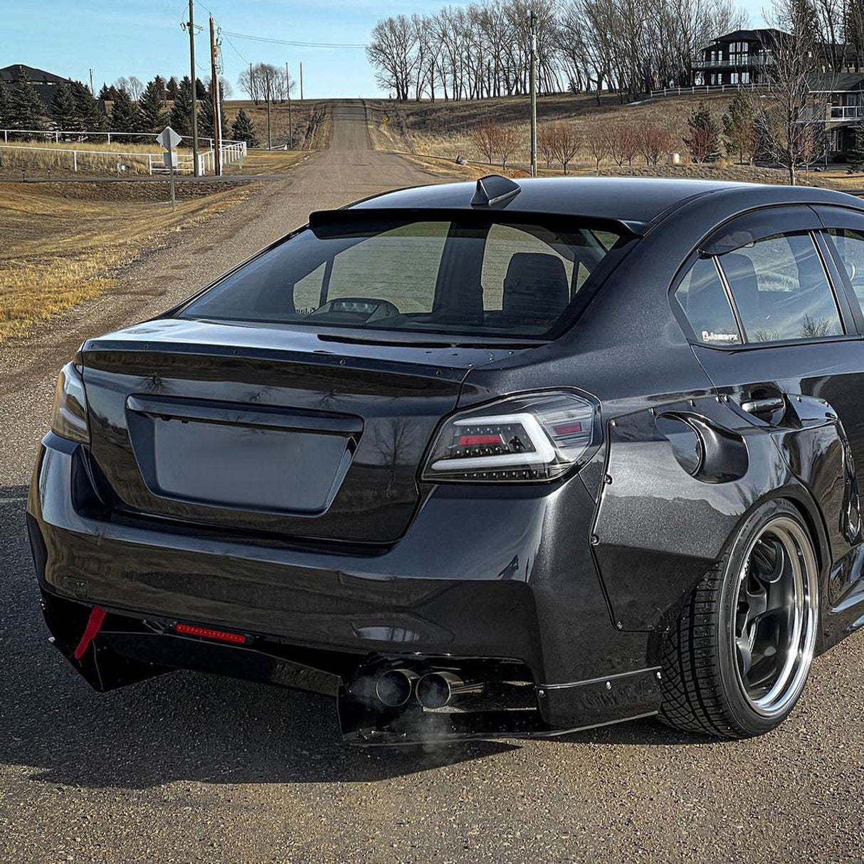 NTXGLOW BLACK LED tail lights (2015 - 2021 Subaru WRX)