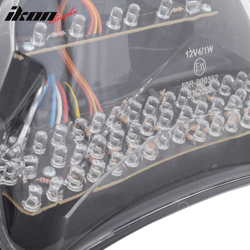 Fits 04-05 Suzuki GSX R600 R750 Led Tail Light With Signal Rear Lamp