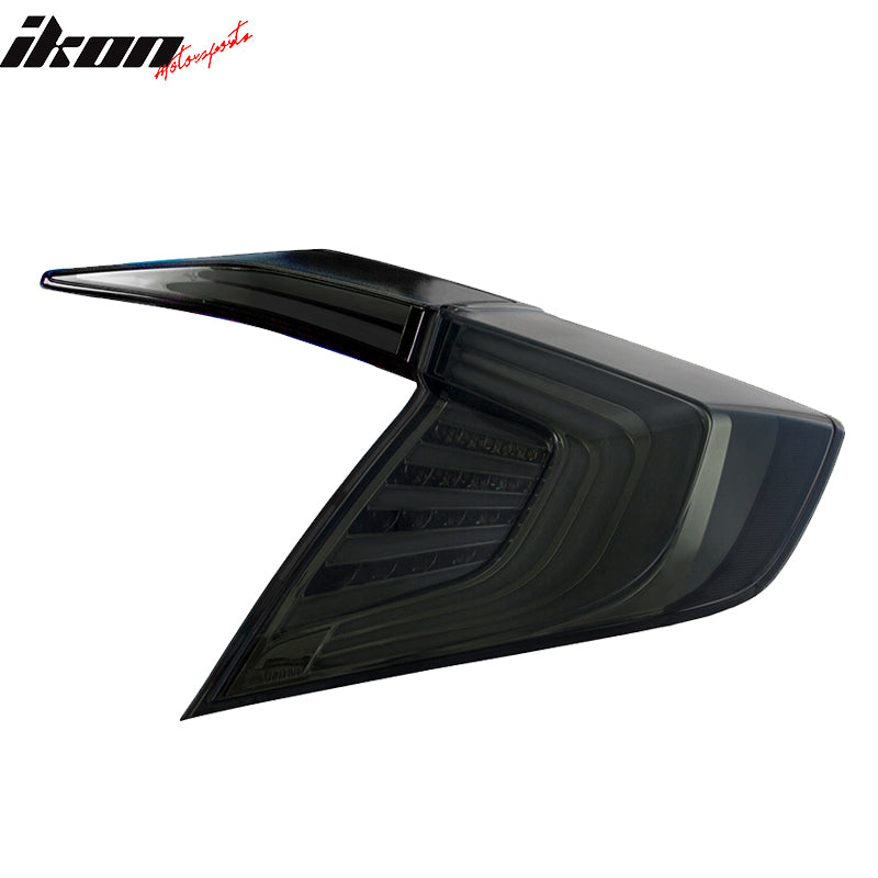 Tail Turning Lights + Side Corner Lights for Honda Civic 2016-2018 Smoke