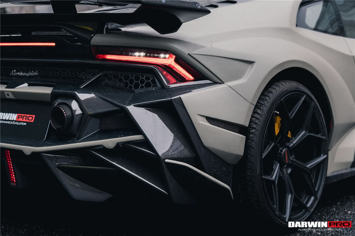 DarwinPRO 2019-2025 Lamborghini Huracan EVO & Tecnica BKSSII Style Rear Bumper