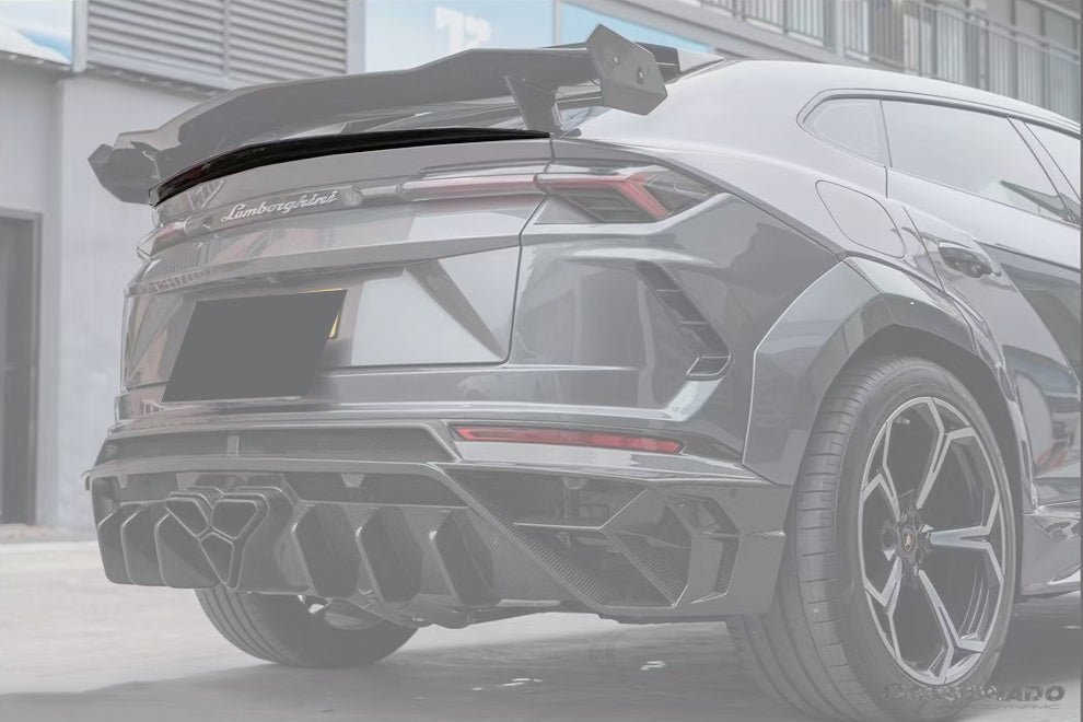 2018-2023 Lamborghini URUS MS Style Carbon Fiber Small Trunk Spoiler