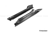 2015-2025 Lamborghini Huracan LP610  LP580  EVO  Tecnica  STO N Style Dry Carbon Fiber Side Skirts