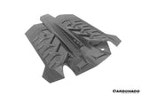 2011-2021 Lamborghini Aventador Coupe CA Style Carbon Fiber Engine Hood And Wing  | Fits LP700, LP720, LP750, LP740