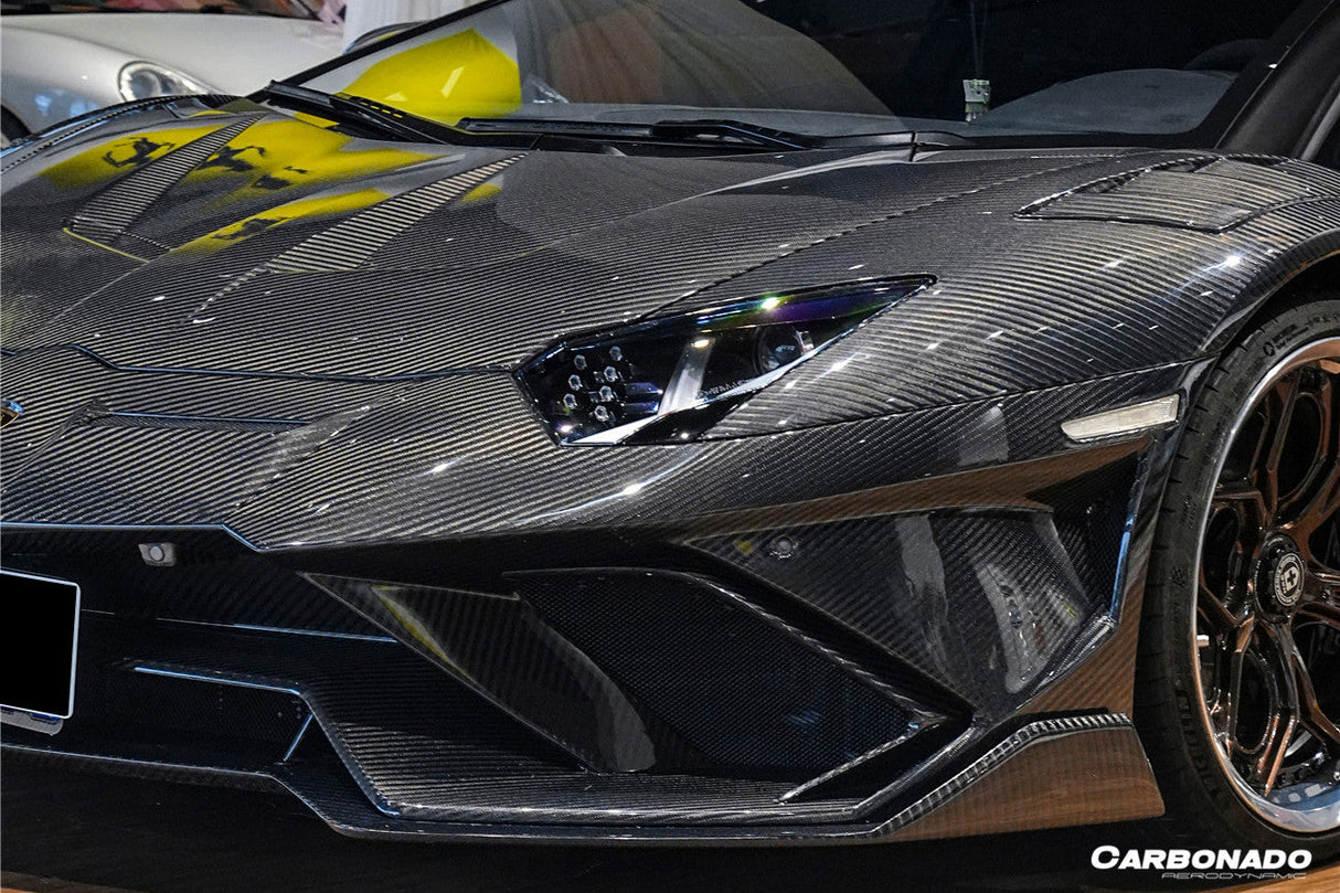 2011-2021 Lamborghini Aventador LP700 LP720 LP750 LP740 Coupe and Roadster CA Style Hood