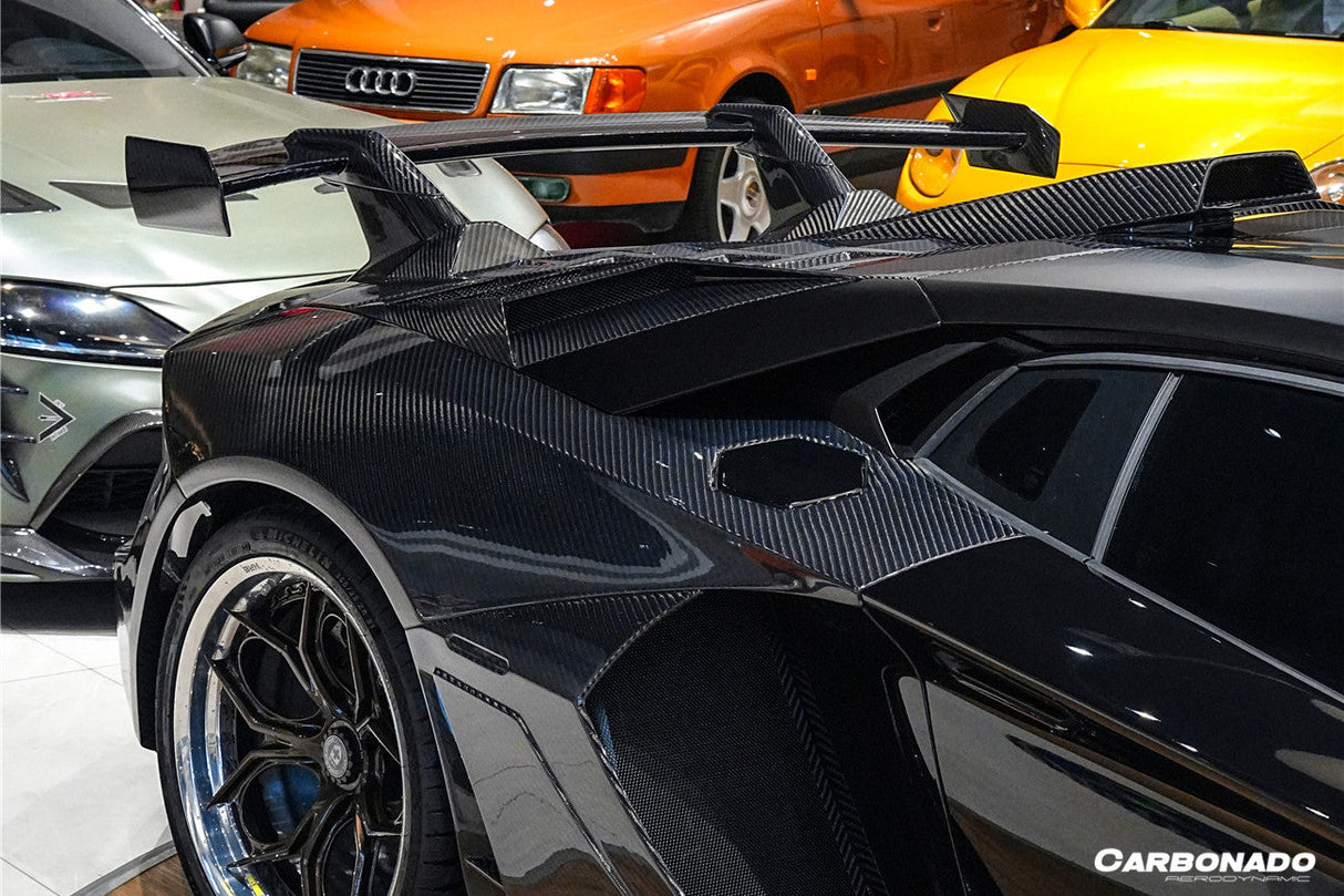 2011-2016 Lamborghini Aventador LP700 LP720 LP750 Coupe and Roadster CA Style Rear Side Scoops