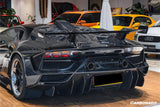 2011-2021 Lamborghini Aventador Coupe CA Style Carbon Fiber Engine Hood And Wing  | Fits LP700, LP720, LP750, LP740
