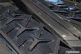 2011-2021 Lamborghini Aventador Coupe CA Style Carbon Fiber Engine Hood And Wing  | Fits LP700, LP720, LP750, LP740