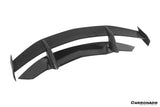 2011-2021 Lamborghini Aventador Coupe CA Style Carbon Fiber Engine Hood And Wing  | Fits LP700, LP720, LP750, LP740