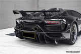 2011-2021 Lamborghini Aventador Coupe CA Style Carbon Fiber Engine Hood And Wing  | Fits LP700, LP720, LP750, LP740