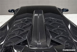 2011-2021 Lamborghini Aventador Coupe CA Style Carbon Fiber Engine Hood And Wing  | Fits LP700, LP720, LP750, LP740