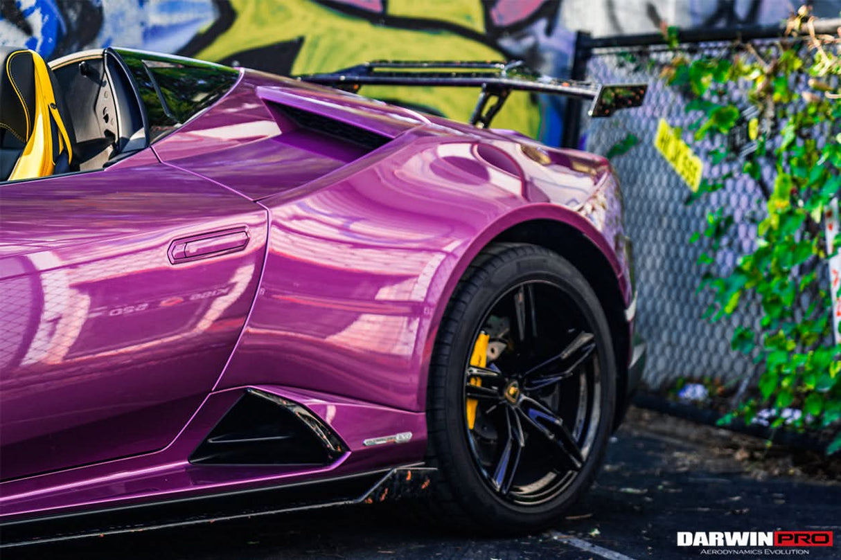 2019-2023 Lamborghini Huracan EVO OD Style Dry Carbon Trunk Spoiler Wing