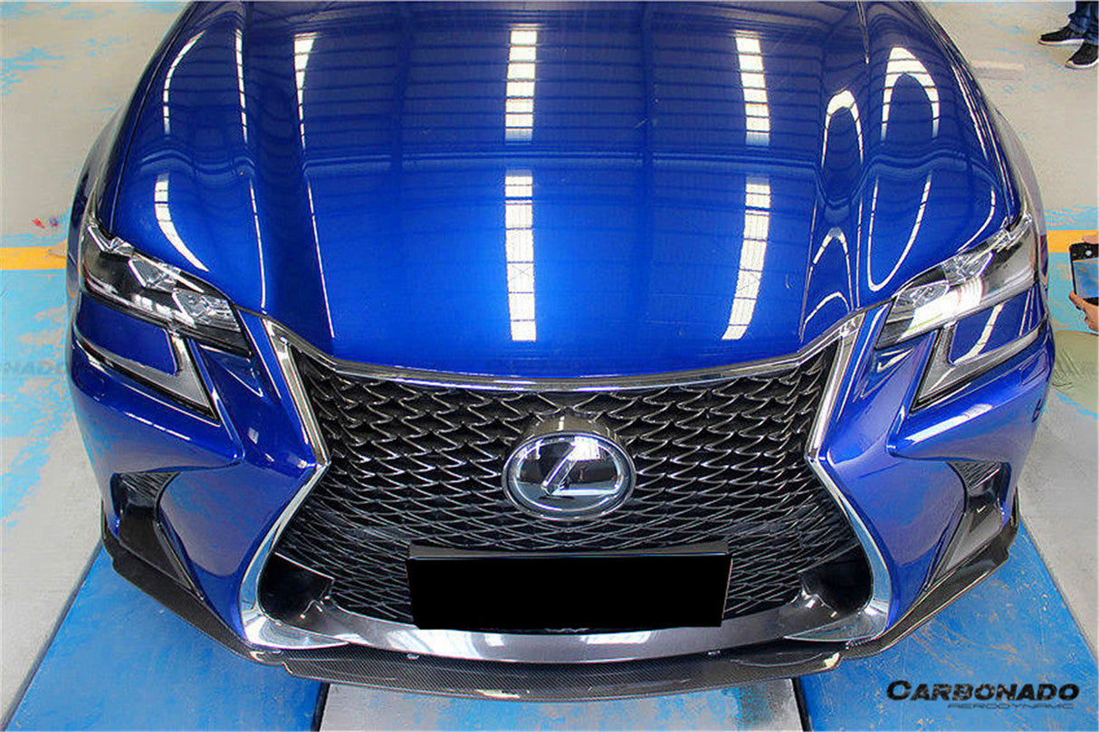 2016-2020 Lexus GS AM Style Carbon Fiber Front Lip