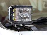 Low Profile LED Ditch Light Brackets Kit For 2010-2022 Lexus GX 460