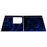 Topographic Map Premium Print Vinyl Rolls (3' or 6') - Matte Finish