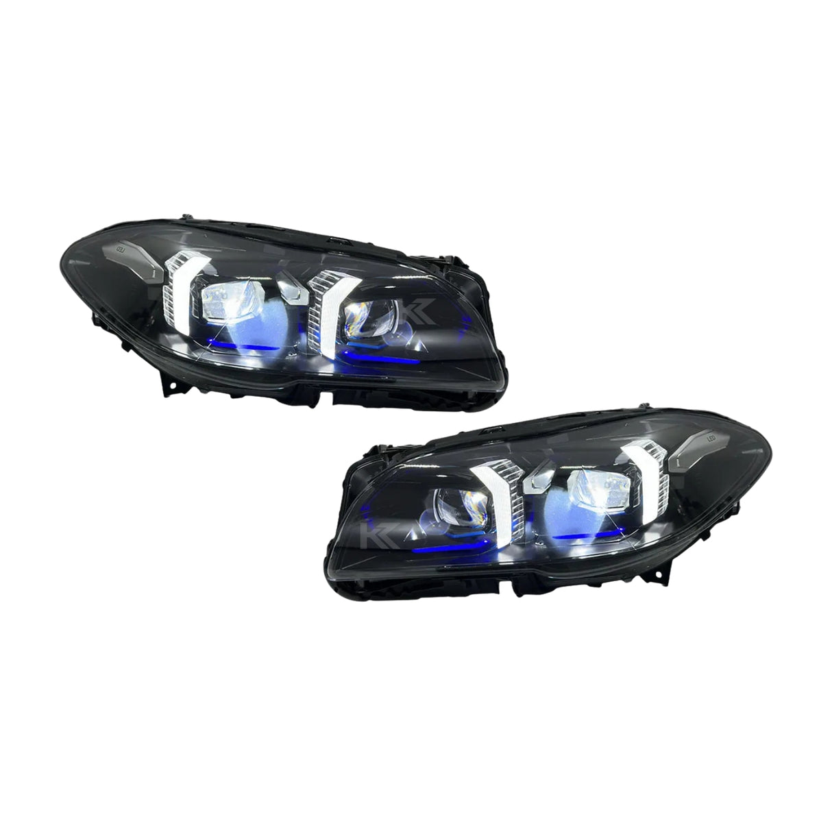 BMW 5 Series F10 / F18 LED Headlight Assembly with High / Low Beam 2011 - 2017