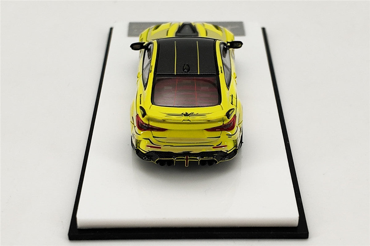 Limited Edition 1:64 Scale Diecast BMW M4 G82 Wide Body Model | Darwinpro Louisiana Carbon Fiber Kit
