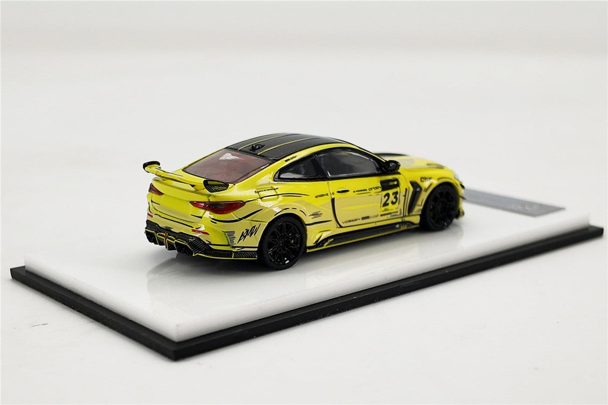 Limited Edition 1:64 Scale Diecast BMW M4 G82 Wide Body Model | Darwinpro Louisiana Carbon Fiber Kit