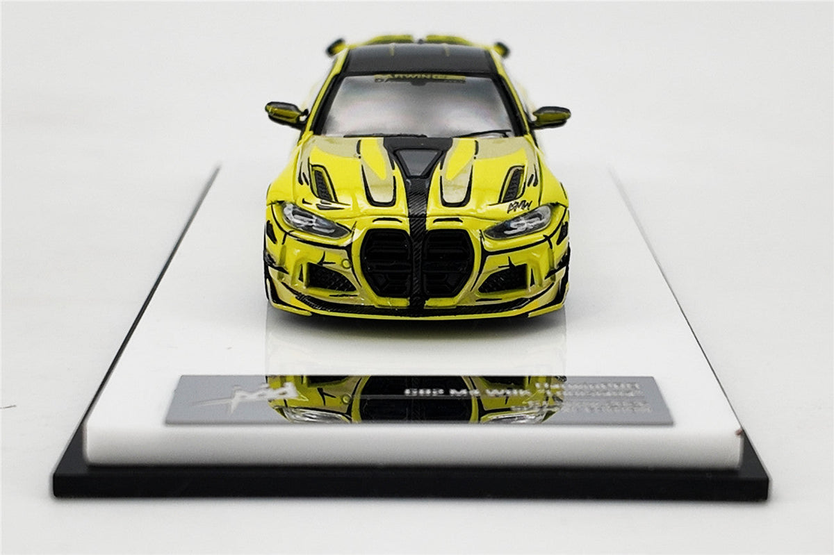Limited Edition 1:64 Scale Diecast BMW M4 G82 Wide Body Model | Darwinpro Louisiana Carbon Fiber Kit