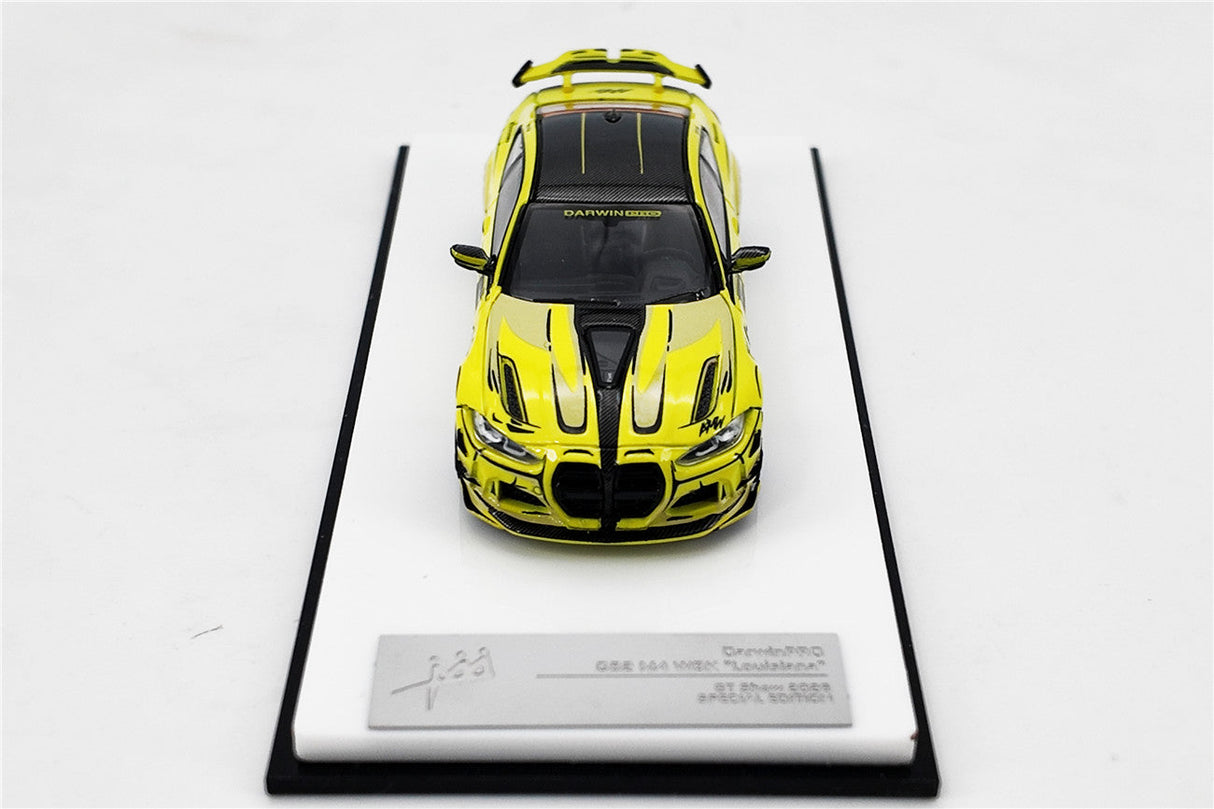 Limited Edition 1:64 Scale Diecast BMW M4 G82 Wide Body Model | Darwinpro Louisiana Carbon Fiber Kit