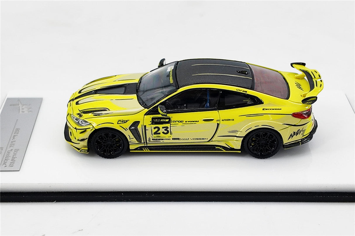 Limited Edition 1:64 Scale Diecast BMW M4 G82 Wide Body Model | Darwinpro Louisiana Carbon Fiber Kit