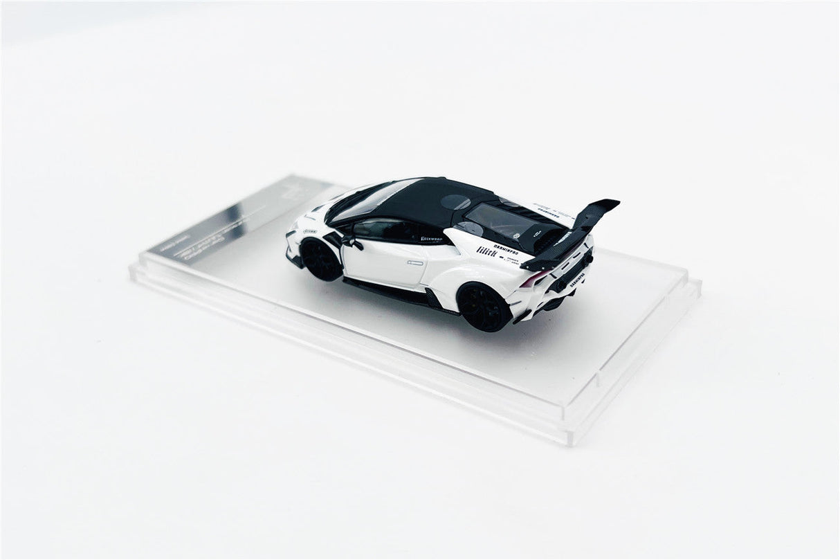 Limited Edition 1:64 Scale Diecast Lamborghini Huracan Wide Body Model | Darwinpro BKSSII Carbon Fiber Kit