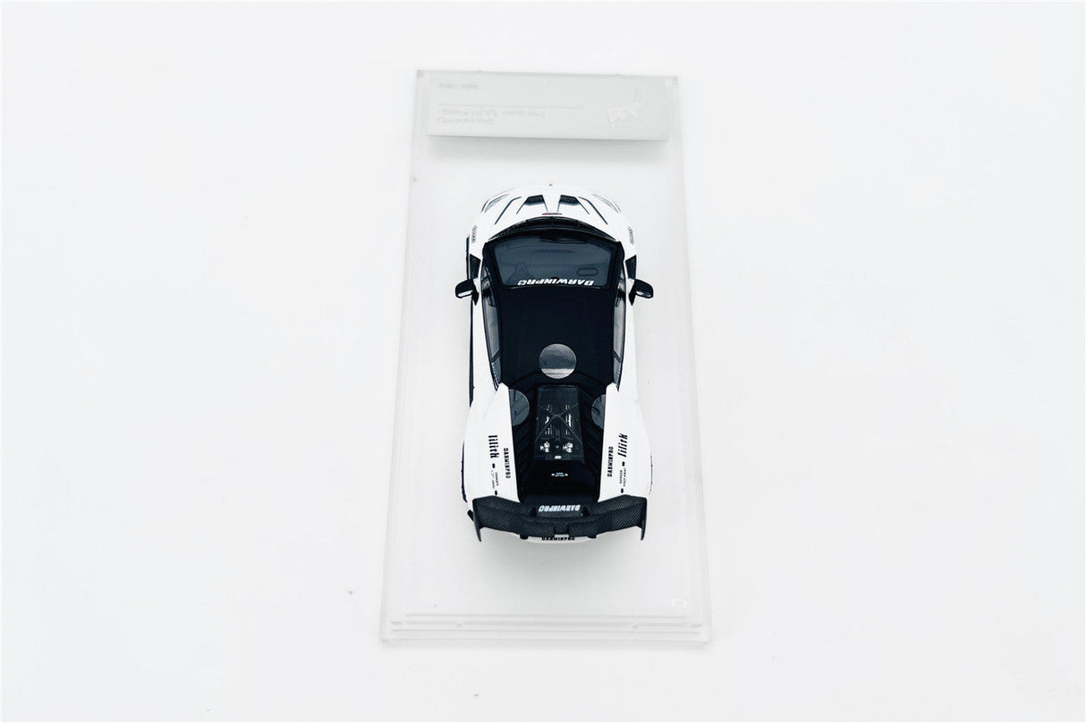 Limited Edition 1:64 Scale Diecast Lamborghini Huracan Wide Body Model | Darwinpro BKSSII Carbon Fiber Kit