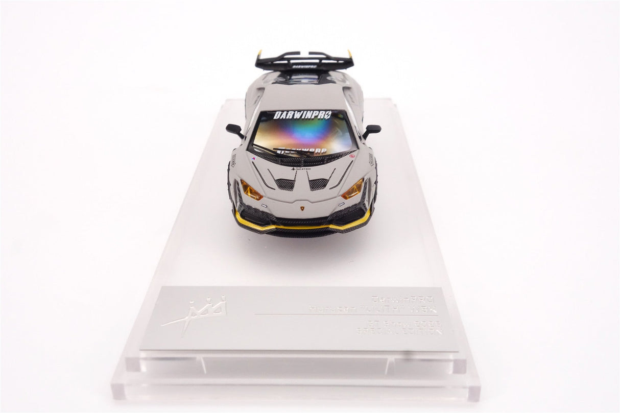 Limited Edition 1:64 Scale Diecast Lamborghini Huracan Wide Body Model | Darwinpro BKSSII Carbon Fiber Kit
